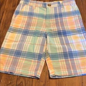 Class/Club Plaid shorts
